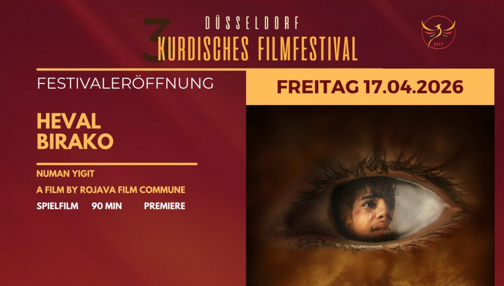 Li Düsseldorfê Bernameya 3. Festîvala Fîlmên Kurdî